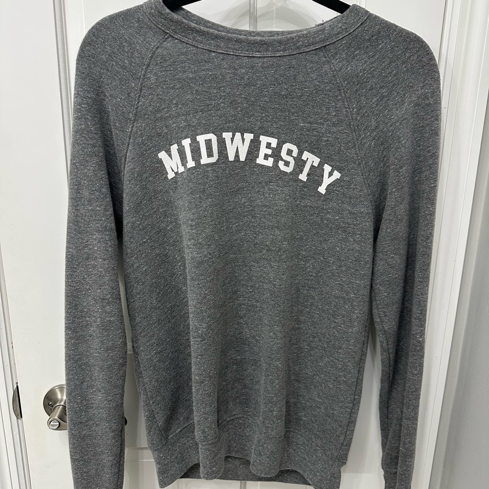 Gray Midwest Sweater